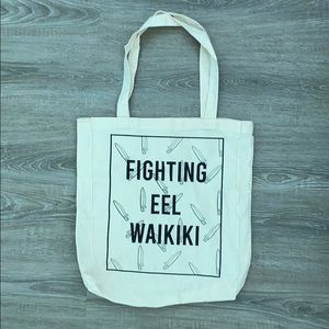 ❤️ Fighting Eel Waikiki Hawaii Tote bag